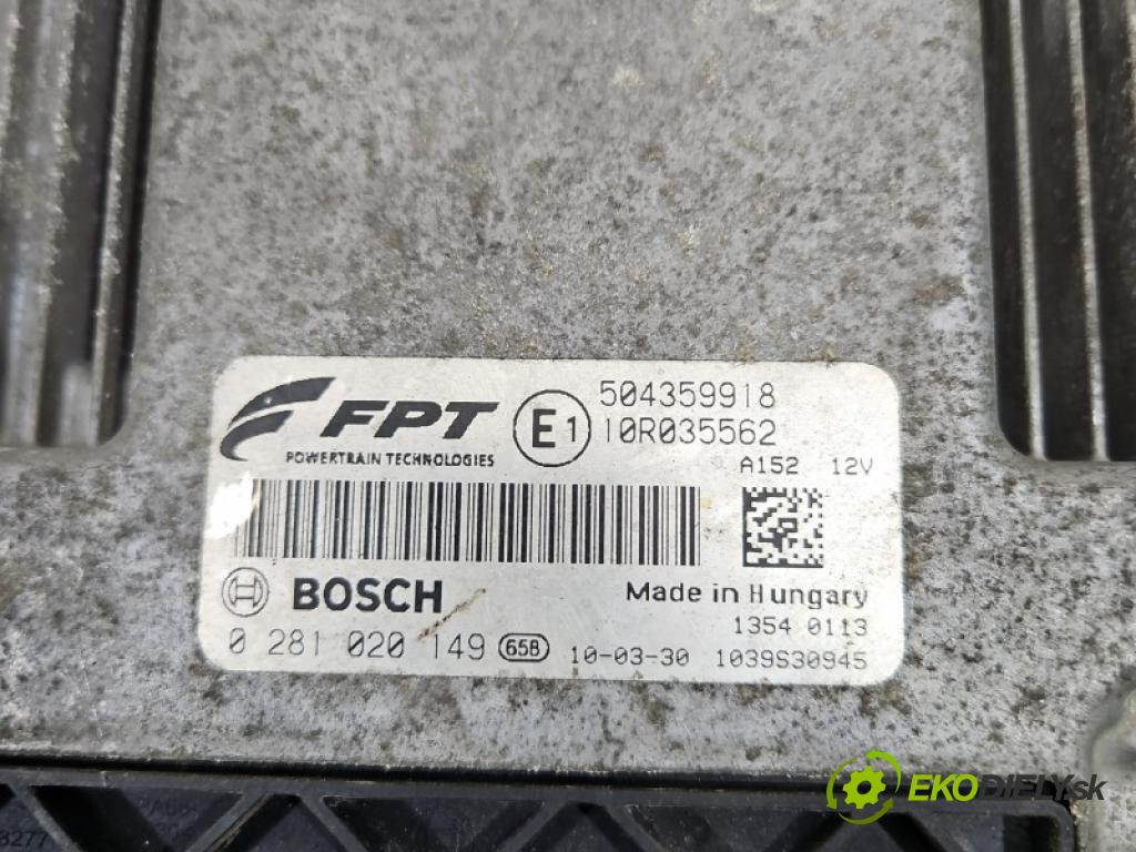 Iveco Daily IV 2006-2014 3.0 HPI 170 HP manual 125 kW 2998 cm3 5- riadiaca jednotka motora 0281020149