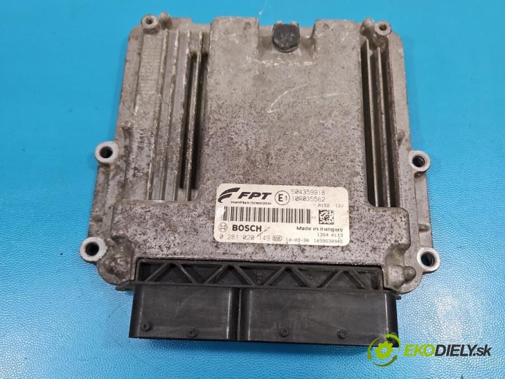 Iveco Daily IV 2006-2014 3.0 HPI 170 HP manual 125 kW 2998 cm3 5- riadiaca jednotka motora 0281020149