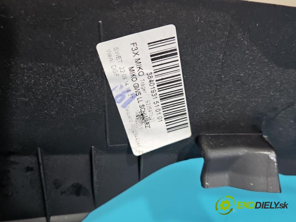 Bmw 4 F32/F33/F36 2013-2020 2.0 T 245KM automatic 180 kW 1997 cm3 4- operadlo 38401931 (Lakťová opierka)