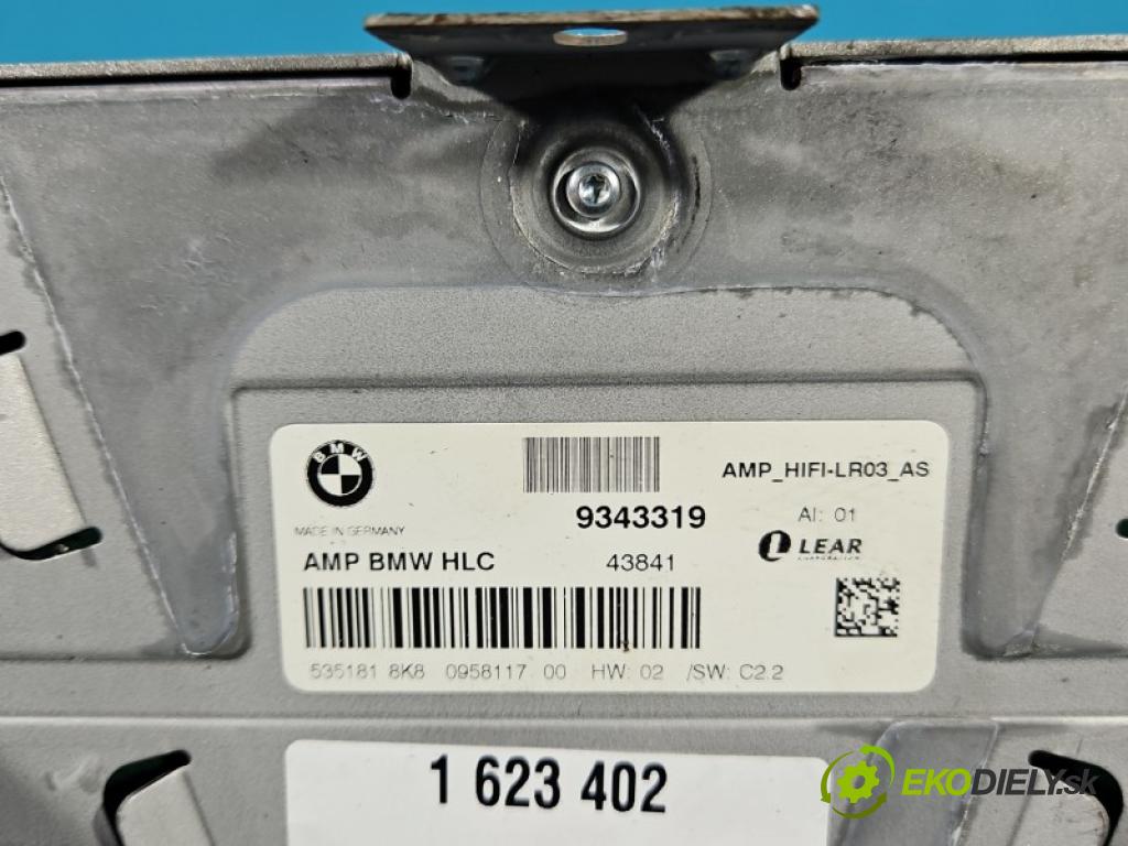 Bmw 4 F32/F33/F36 2013-2020 2.0 T 245KM automatic 180 kW 1997 cm3 4- Zesilovač: 9343319 (Zosilňovač)