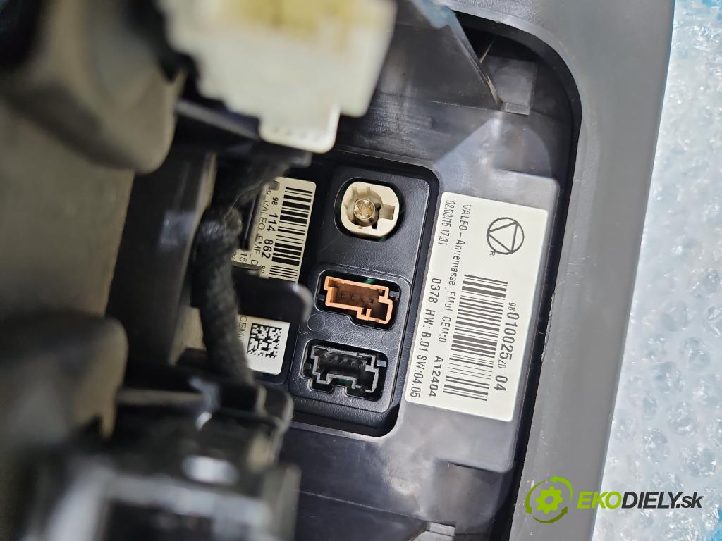Citroen C4 Cactus 2014-2020 1.6 hdi 99 HP manual 73 kW 1560 cm3 5- Zobrazit: 98010025ZD (Prístrojová doska)