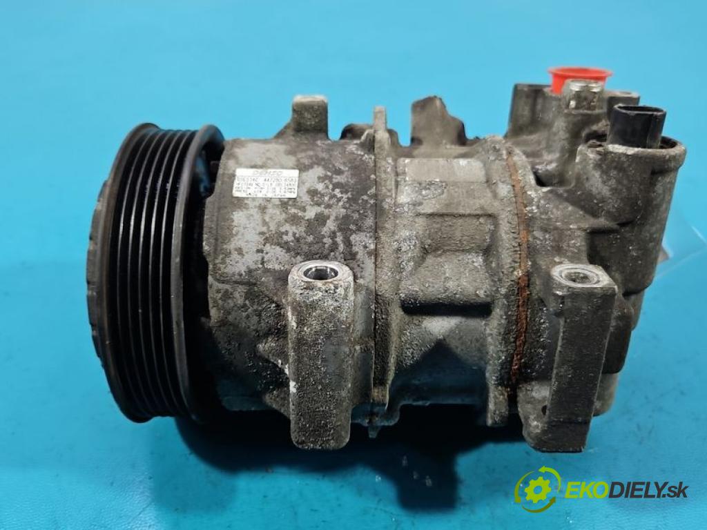 Toyota Auris II 2012-2018 1.6 16V 132 hp manual 97 kW 1598 cm3 5- Kompresor: klíma 447280-6583 (Kompresor klimatizace)
