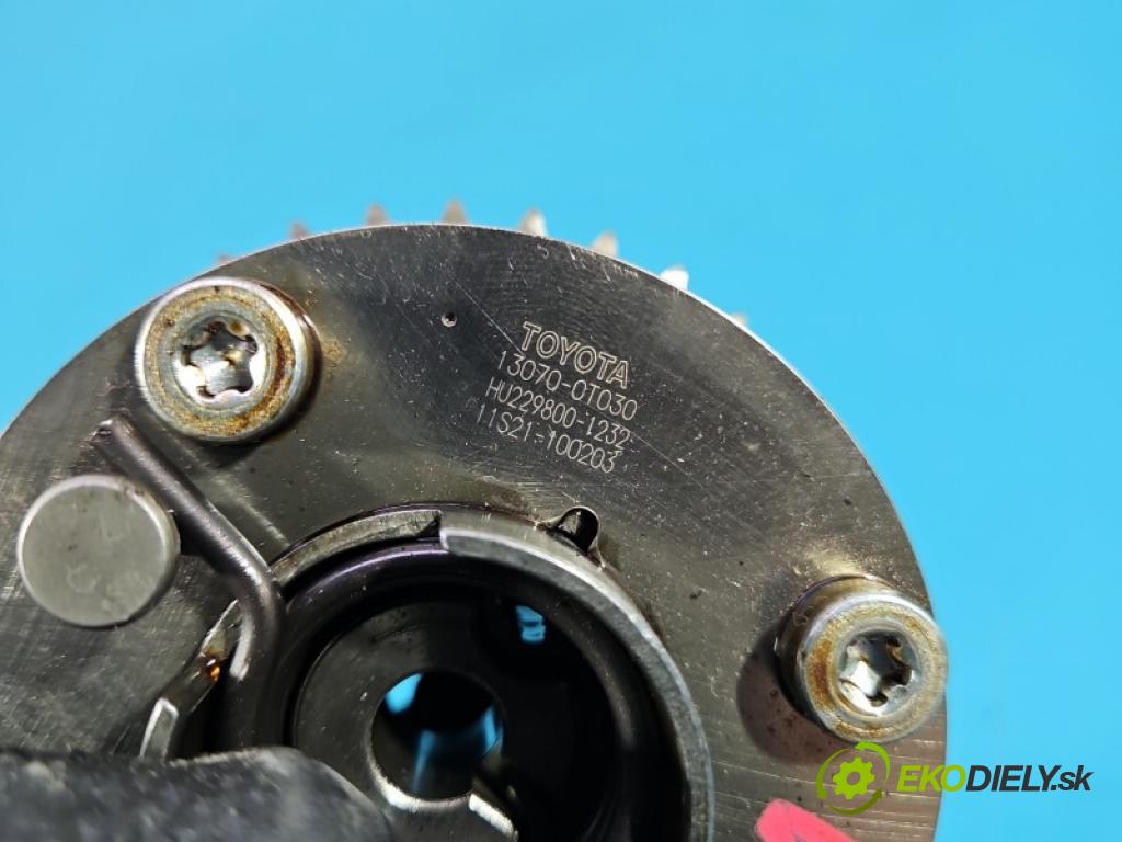 Toyota Auris II 2012-2018 1.6 16V 132 HP manual 97 kW 1598 cm3 5- koleso časovanie načasovanie 13070-0T030