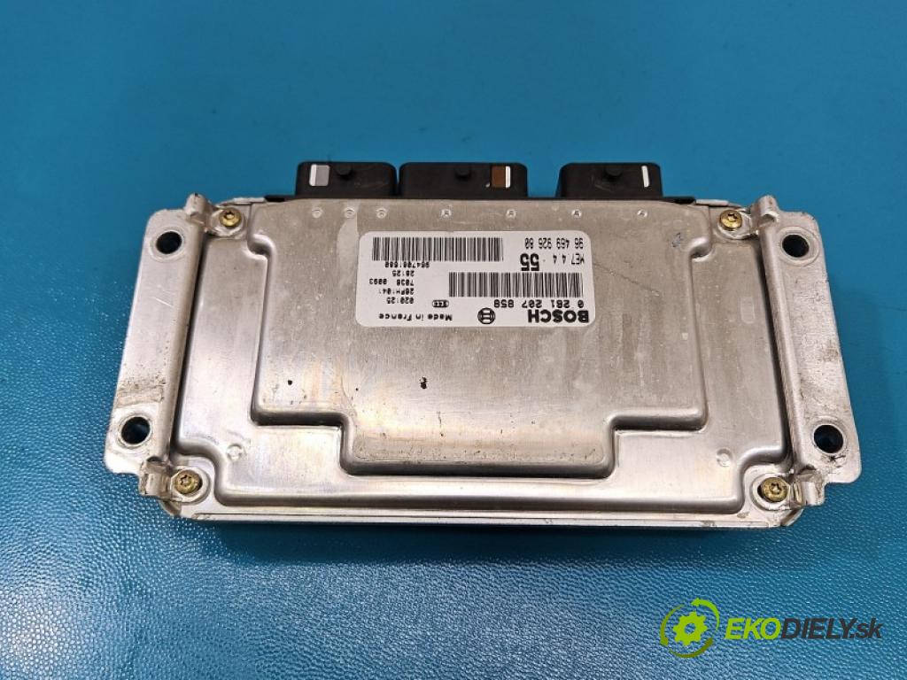 Citroen C3 I 2002-2009 1.6 16V 109 HP manual 80 kW 1587 cm3 5- riadiaca jednotka motora 0261207858