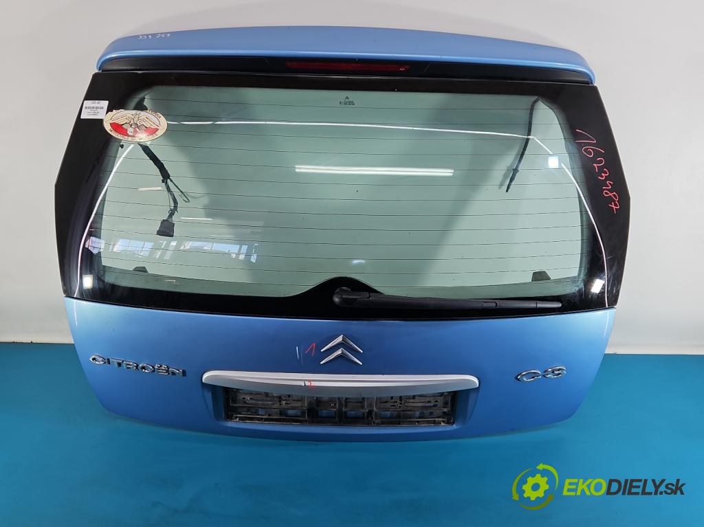 Citroen C3 I 2002-2009 1.6 16V 109 HP manual 80 kW 1587 cm3 5- zadna kufor  (Kapota zadná (kufor))