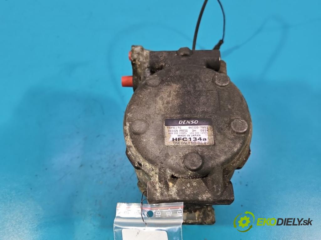 Iveco Daily IV 2006-2014 3.0 HPI 170 hp manual 125 kW 2998 cm3 5- Kompresor: klíma 447220-7851 (Kompresor klimatizace)