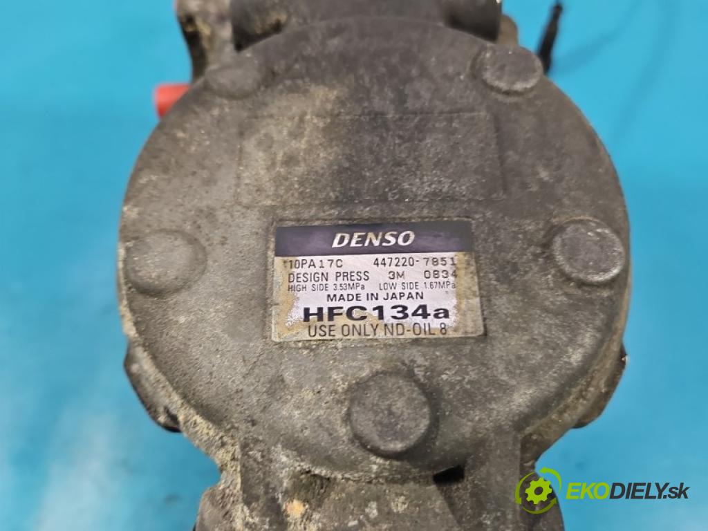 Iveco Daily IV 2006-2014 3.0 HPI 170 hp manual 125 kW 2998 cm3 5- Kompresor: klíma 447220-7851 (Kompresor klimatizace)