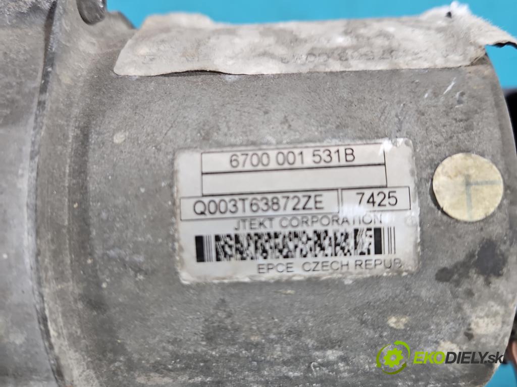 Peugeot 207 1.6 16V 120 HP manual 88 kW 1598 cm3 5- Ozubené kolo: volant Q003T63872ZE