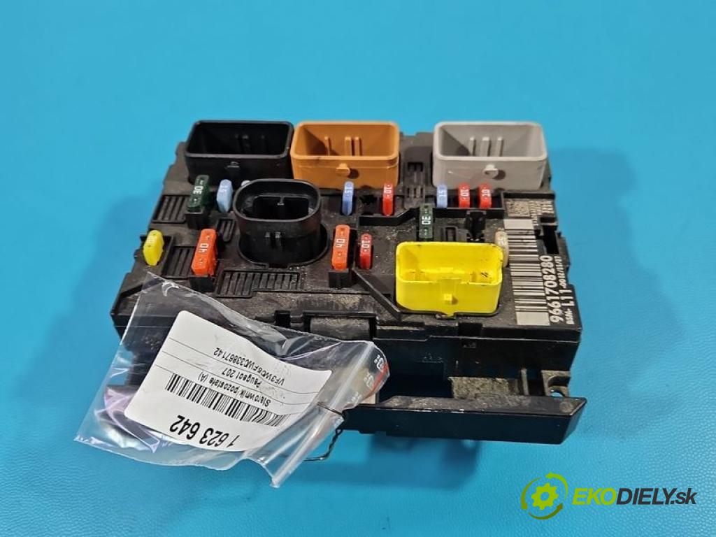 Peugeot 207 1.6 16V 120 HP manual 88 kW 1598 cm3 5- riadiaca jednotka ostatné 9661708280