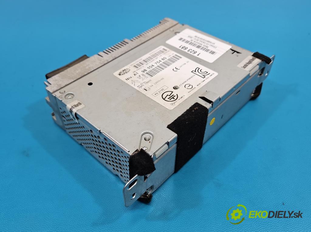 Citroen C4 Cactus 2014-2020 1.6 hdi 99 HP manual 73 kW 1560 cm3 5- Radio originál 9810475480