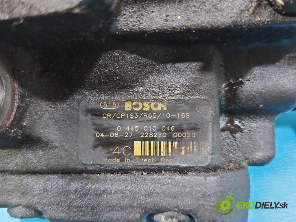 Peugeot 307 2.0 hdi 90 HP manual 66 kW 1997 cm3 5- čerpadlo vstrekovacia 0445010046 (Vstrekovacie čerpadlo)