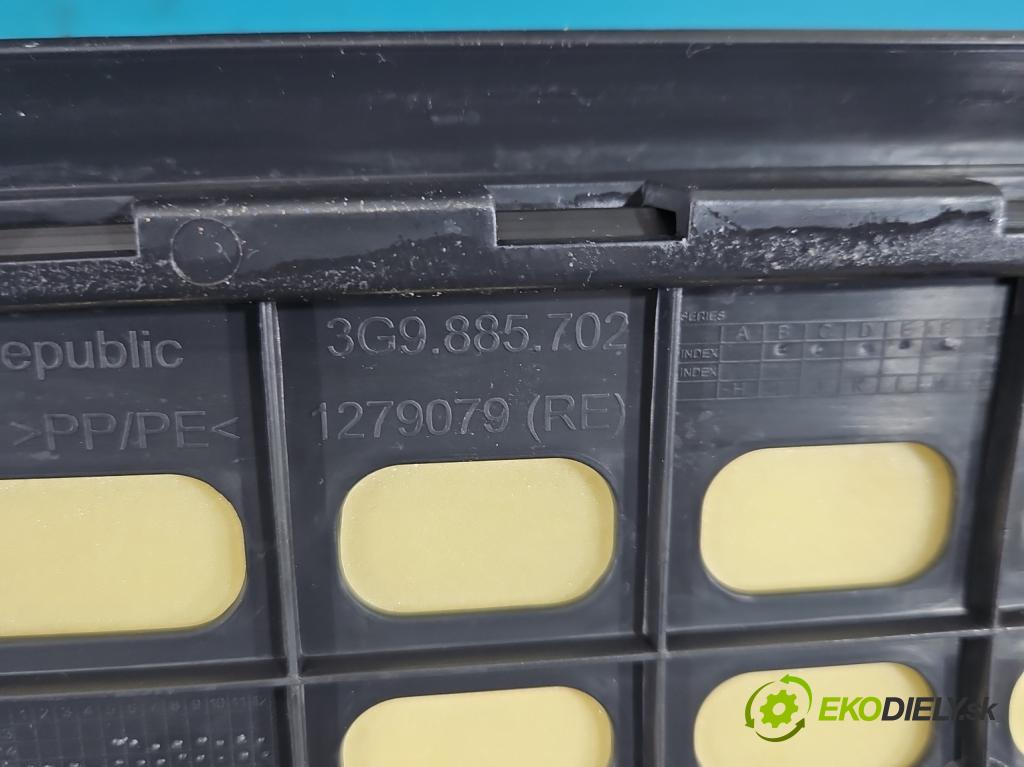 Vw Passat B8 2014- 2.0 tdi 190 hp automatic 140 kW 1968 cm3 5- Pohovka: zadní  (Sedadlo)