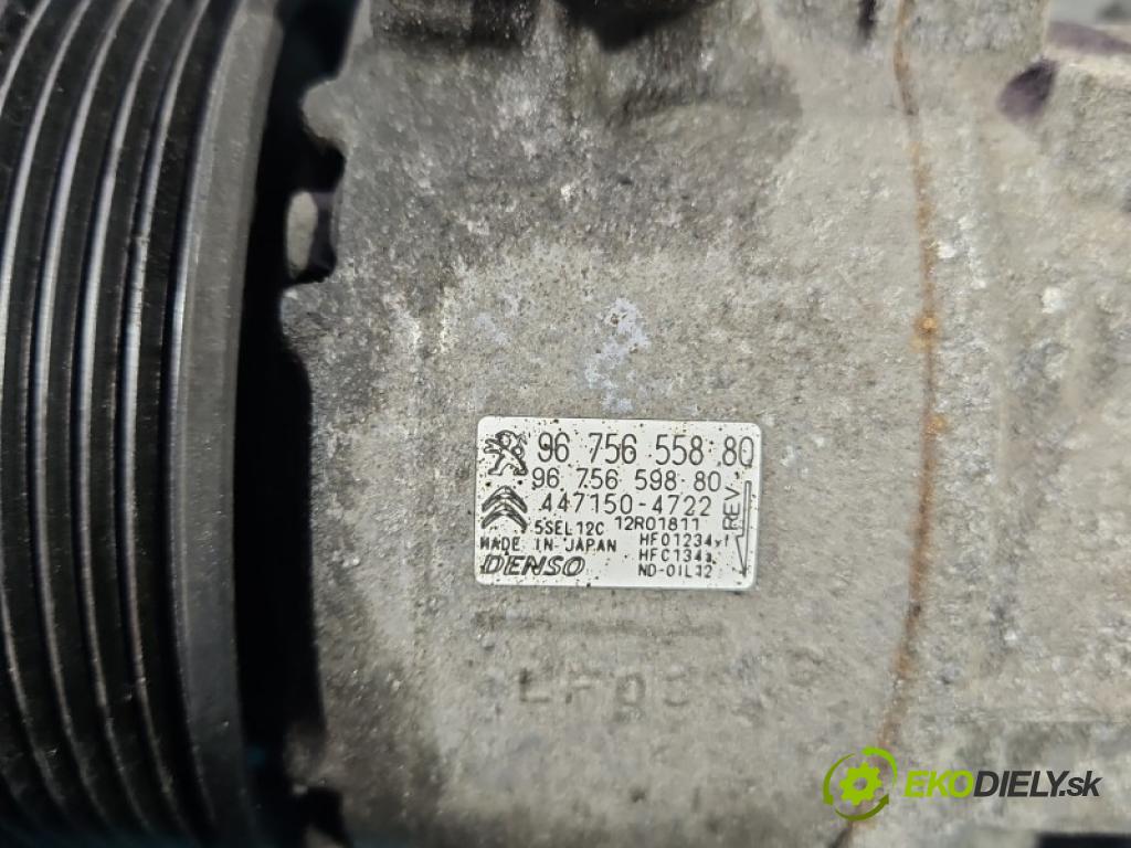 Citroen C4 Picasso II 2013-2019 1.6 hdi 120 hp automatic 88 kW 1560 cm3 5- Kompresor: klíma 9675655880 (Kompresor klimatizace)