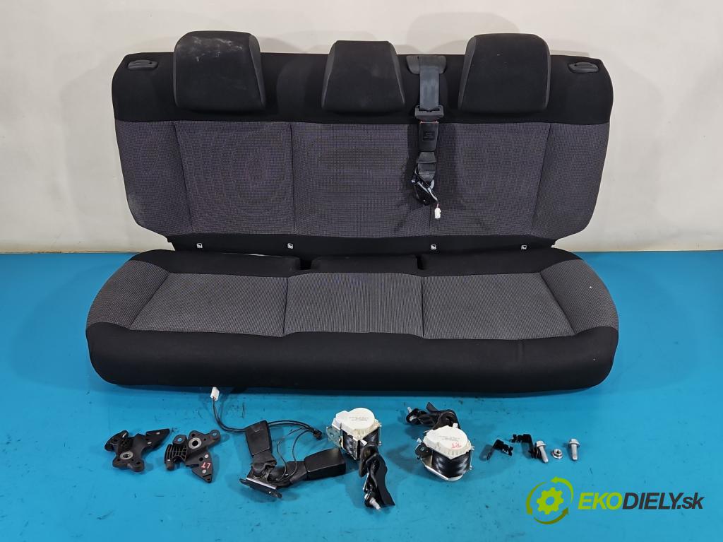 Citroen C4 Cactus 2014-2020 1.6 hdi 99 hp manual 73 kW 1560 cm3 5- Pohovka: zadní  (Sedadlo)