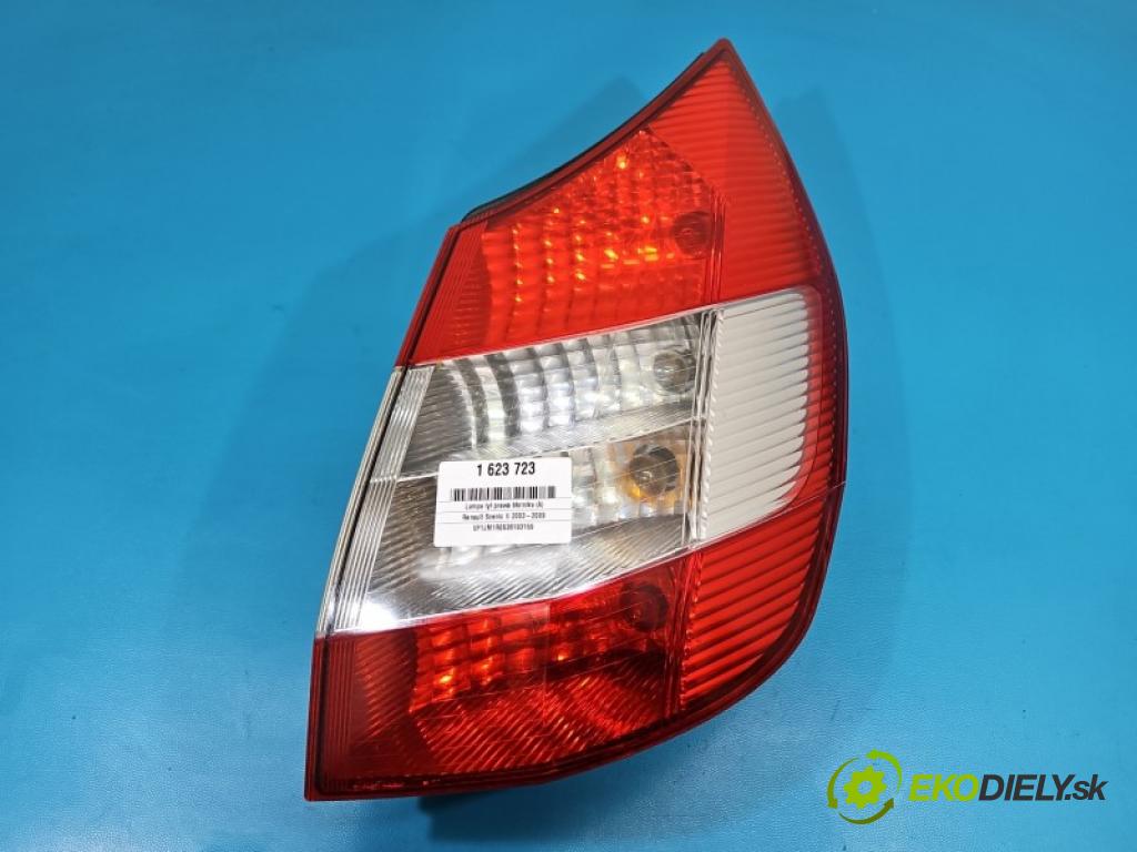 Renault Scenic II 2003-2009 1.6 16V 111KM manual 82 kW 1598 cm3 5- světlo zadní pravé blatník: 8200493375F