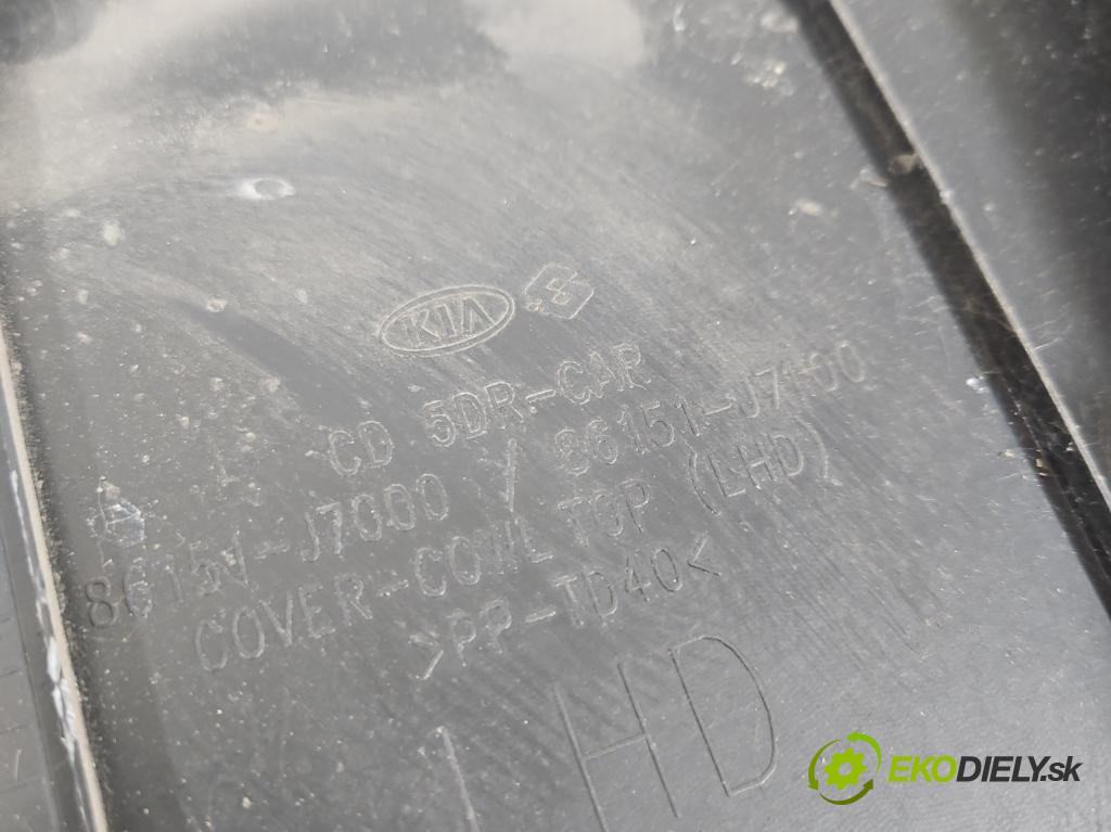 Kia Ceed III 2018- 1.6 CRDI 116 HP manual 85 kW 1598 cm3 5- torpédo 86151-J7000 (Torpédo (plast pod čelným sklom))