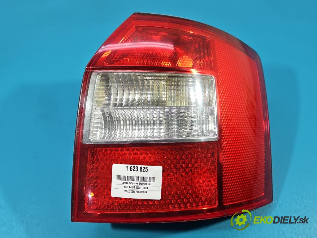 Audi A4 B6 2000-2004 2.5 tdi 163 HP automatic 120 kW 2496 cm3 5- svetlo / reflektor zadné pravé blatník