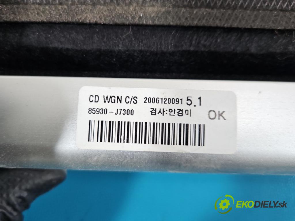 Kia Ceed III 2018- 1.6 CRDI 116 hp manual 85 kW 1598 cm3 5- roleta 85930-J7300 (Roleta zavazadlového prostoru)