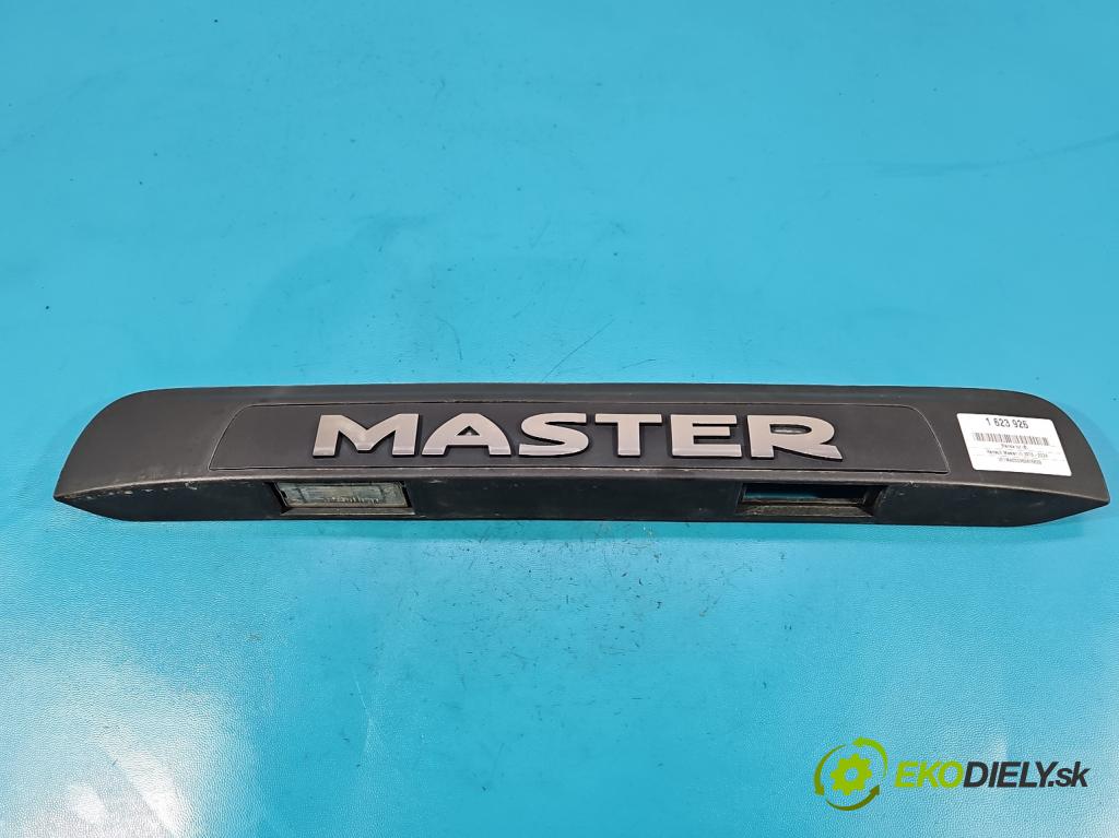 Renault Master III 2010-2024 2.3 dci 170 HP manual 125 kW 2299 cm3 5- zaslepka: zadné 265120001R