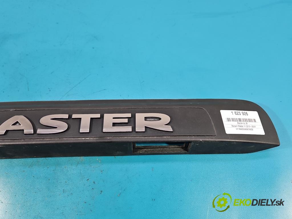 Renault Master III 2010-2024 2.3 dci 170 HP manual 125 kW 2299 cm3 5- zaslepka: zadné 265120001R