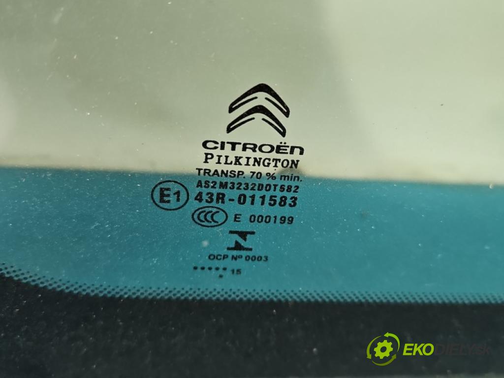 Citroen C4 Cactus 2014-2020 1.6 hdi 99 hp manual 73 kW 1560 cm3 5- sklo dveře zadní levé