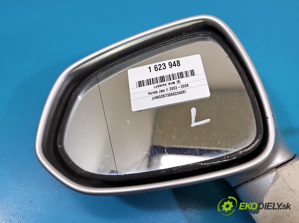 Honda Jazz II 2002-2008 1.2 16V 77 HP manual 57 kW 1246 cm3 5- zrkadlo ľavé  (Kľučka dverí ostatné)