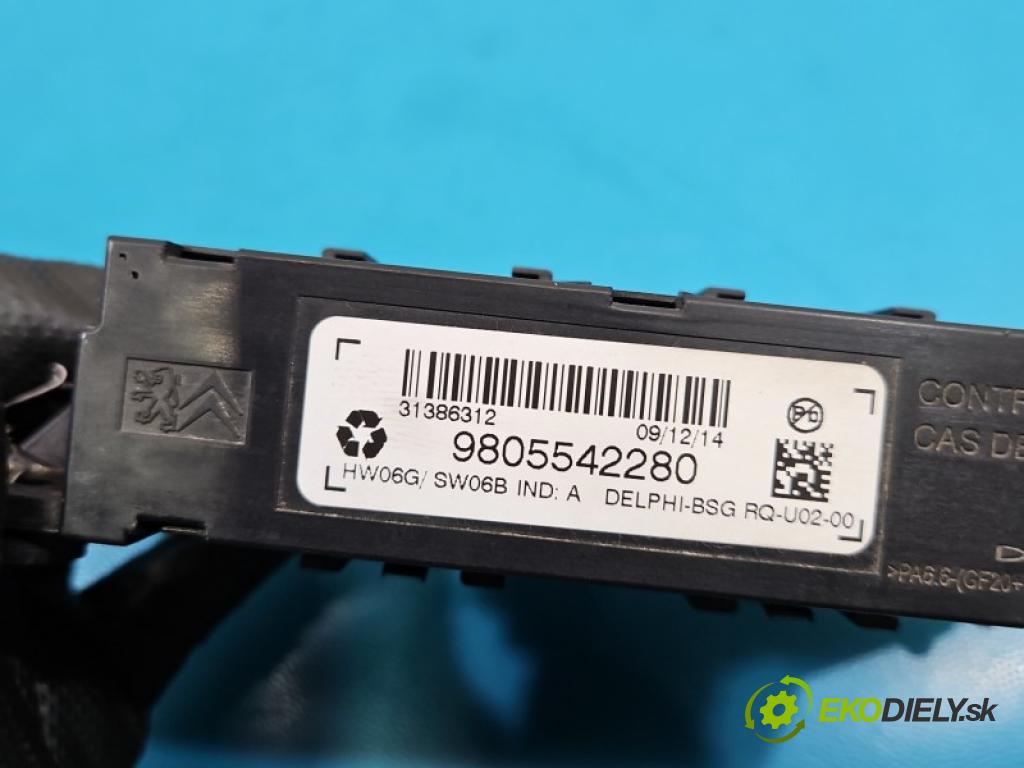 Citroen C4 Cactus 2014-2020 1.6 hdi 99 HP manual 73 kW 1560 cm3 5- riadiaca jednotka ostatné 9805542280