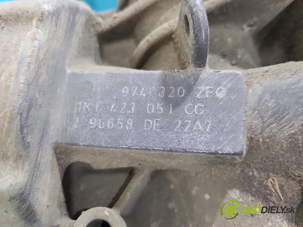 Seat Leon II 2005-2012 1.6 8V 102 HP manual 75 kW 1595 cm3 5- Ozubené kolo: volant 1K1423051CG