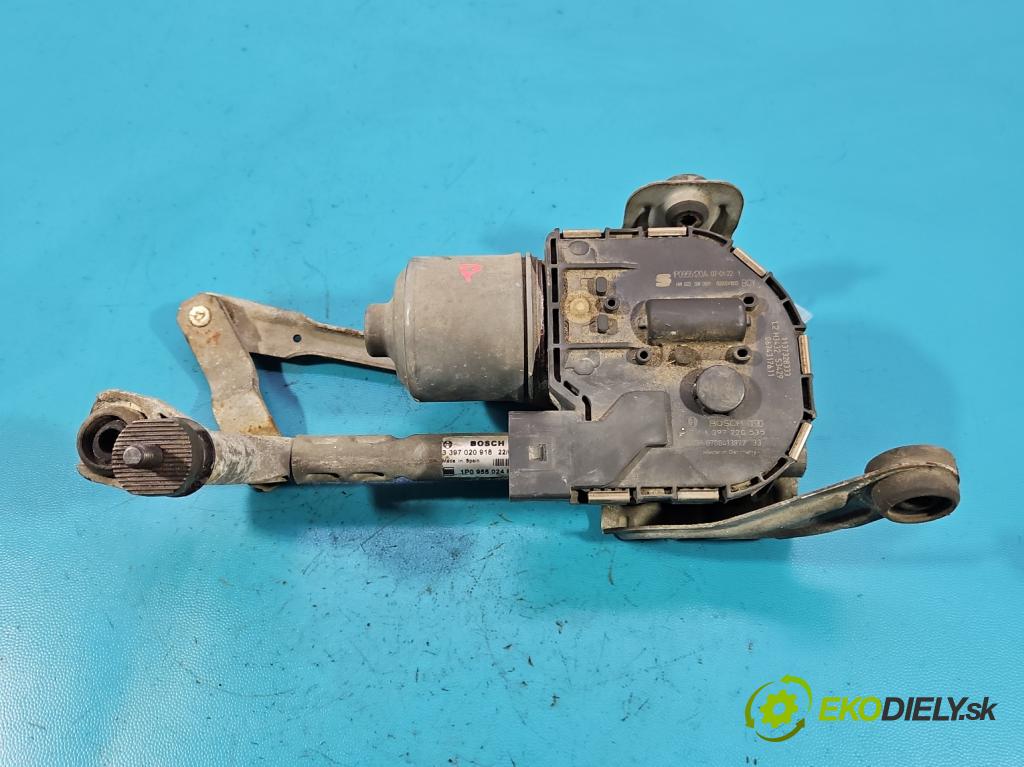 Seat Leon II 2005-2012 1.6 8V 102 hp manual 75 kW 1595 cm3 5- motor stěračů přední 3397020918