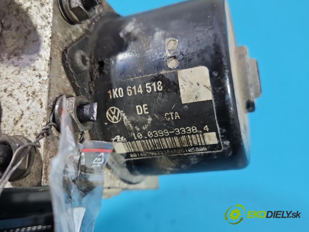Seat Leon II 2005-2012 1.6 8V 102 HP manual 75 kW 1595 cm3 5- čerpadlo abs 1K0614518 (Pumpa ABS)