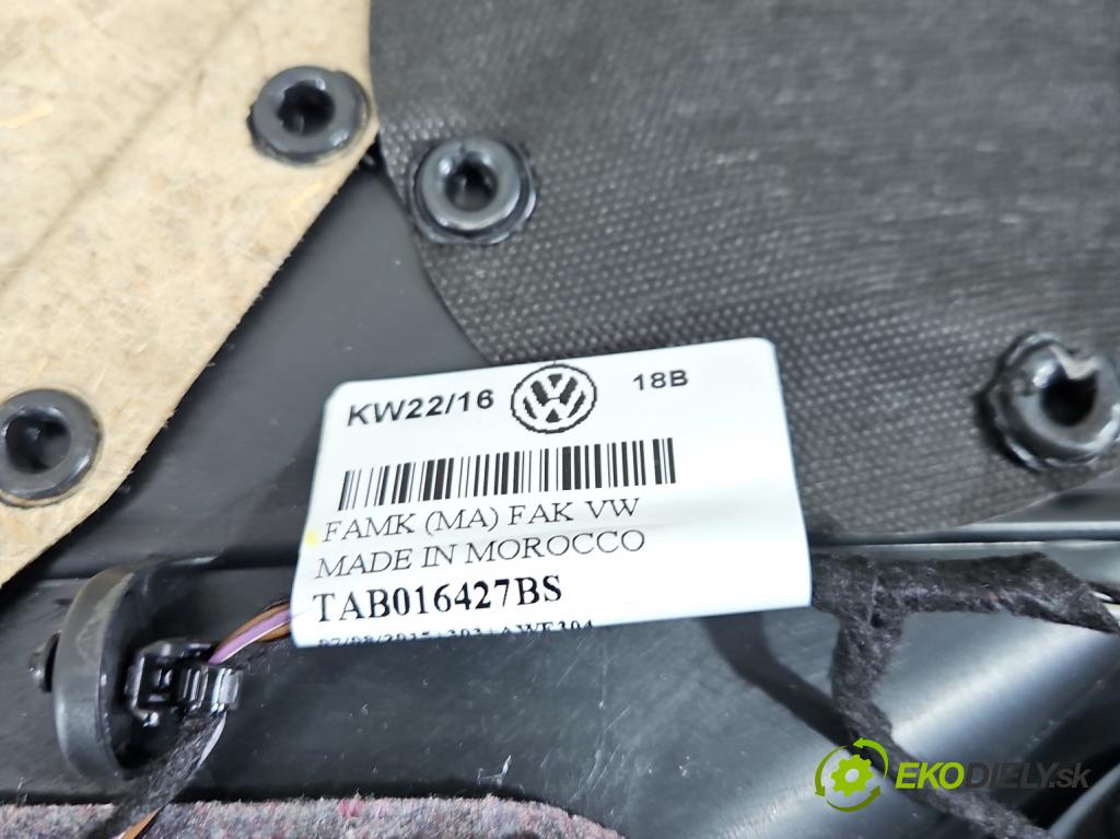 Vw Passat B8 2014- 2.0 tdi 190 hp automatic 140 kW 1968 cm3 5- Tapacír: dveře přední pravé