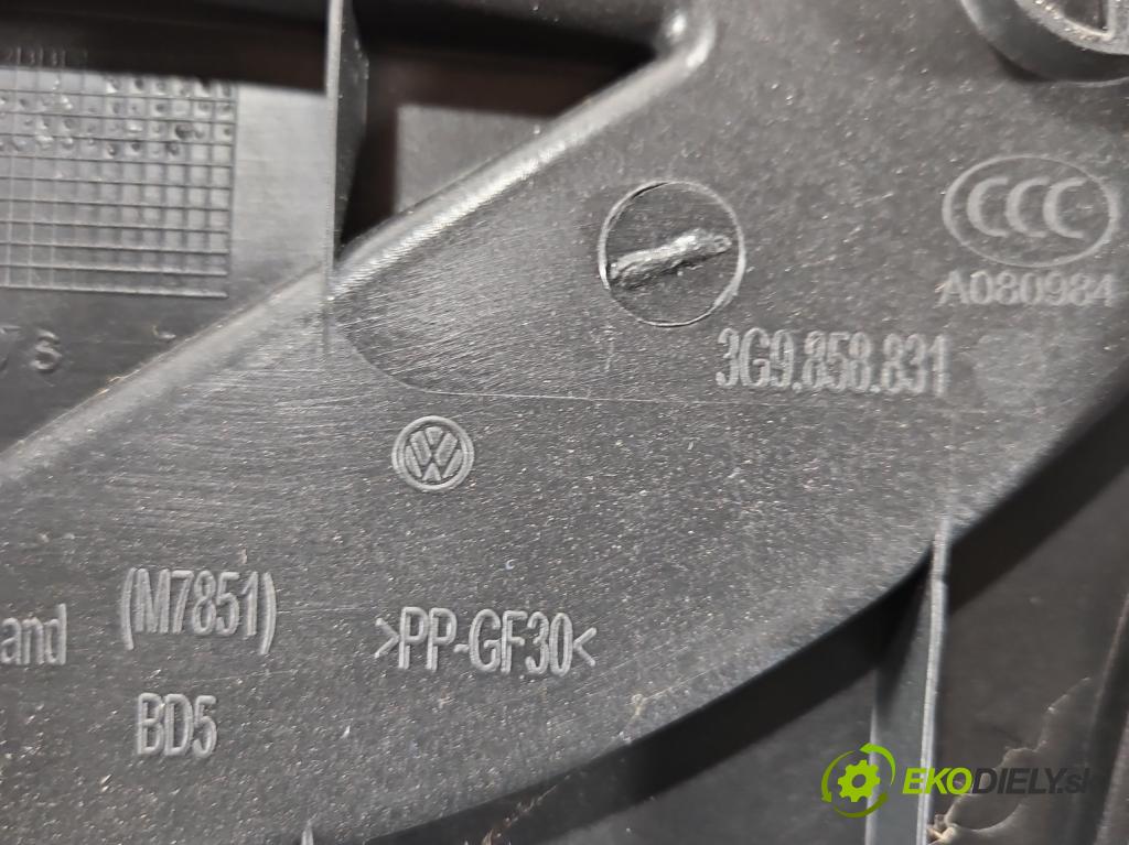 Vw Passat B8 2014- 2.0 tdi 190 HP automatic 140 kW 1968 cm3 5- Upevnenie: 3G9858831