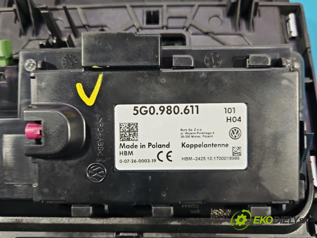 Vw Passat B8 2014- 2.0 tdi 190 HP automatic 140 kW 1968 cm3 5- lišta ozdobná vnitŕní: