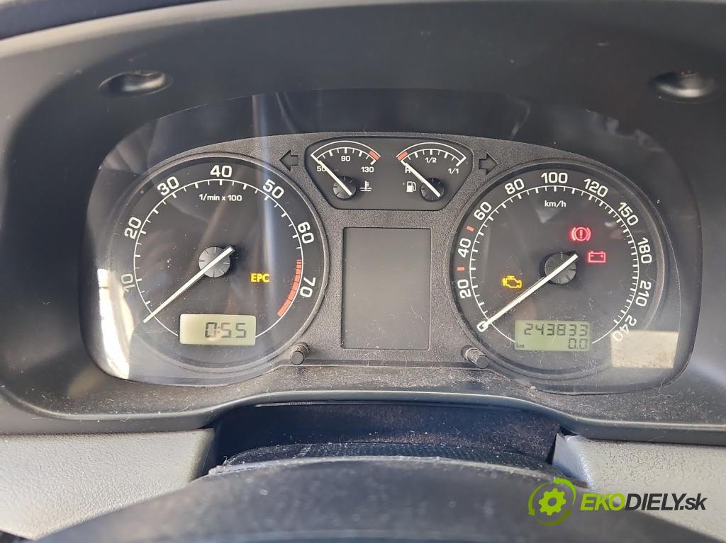 Skoda Octavia I 1996-2010 1.6 8V 102 HP manual 75 kW 1595 cm3 5- prístrojovka/ budíky 1U0920801B (Prístrojová doska)