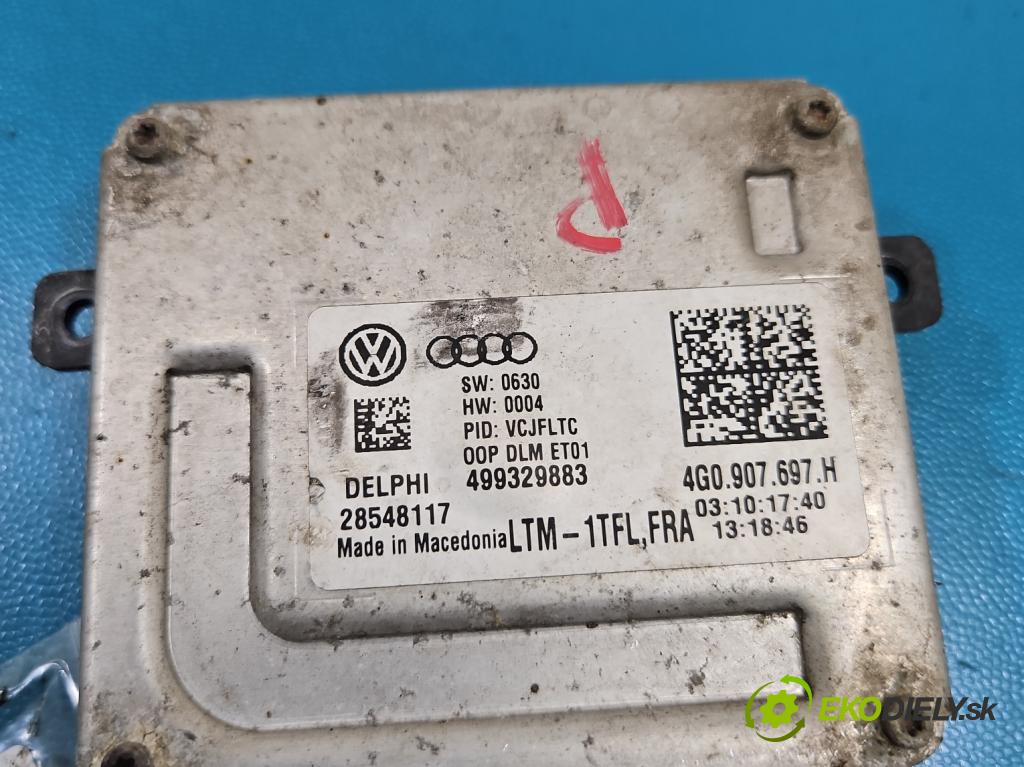 Vw Passat B8 2014- 2.0 tdi 190 HP automatic 140 kW 1968 cm3 5- modul lampy: 4G0907697H