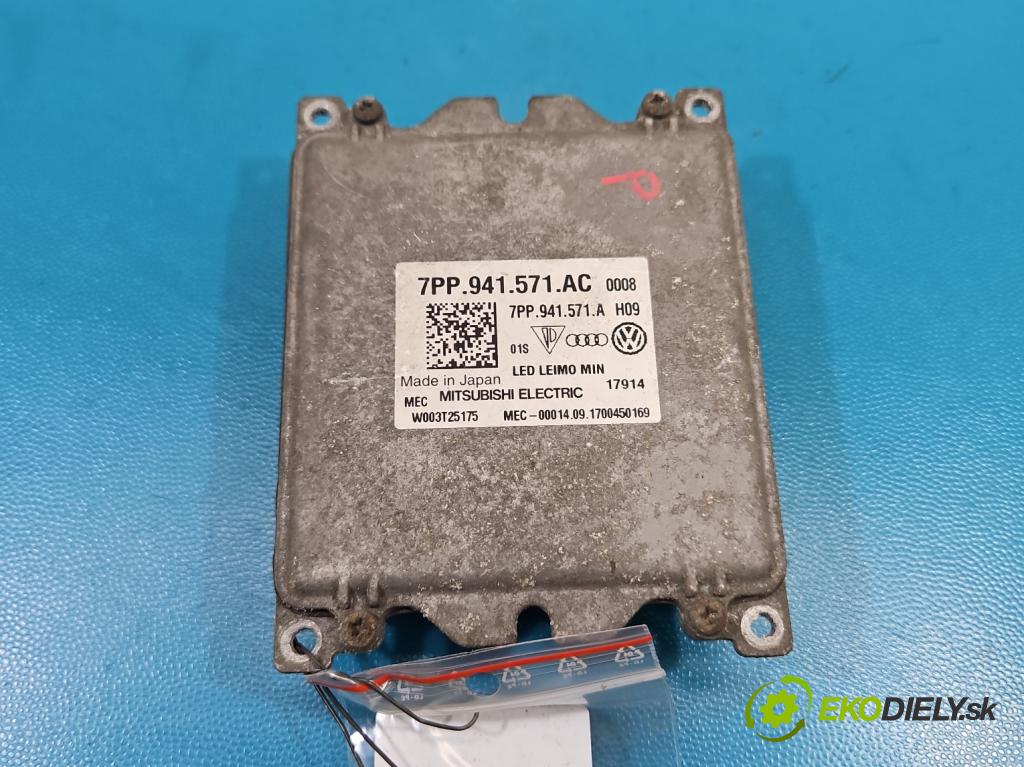 Vw Passat B8 2014- 2.0 tdi 190 HP automatic 140 kW 1968 cm3 5- modul lampy: 7PP941571AC