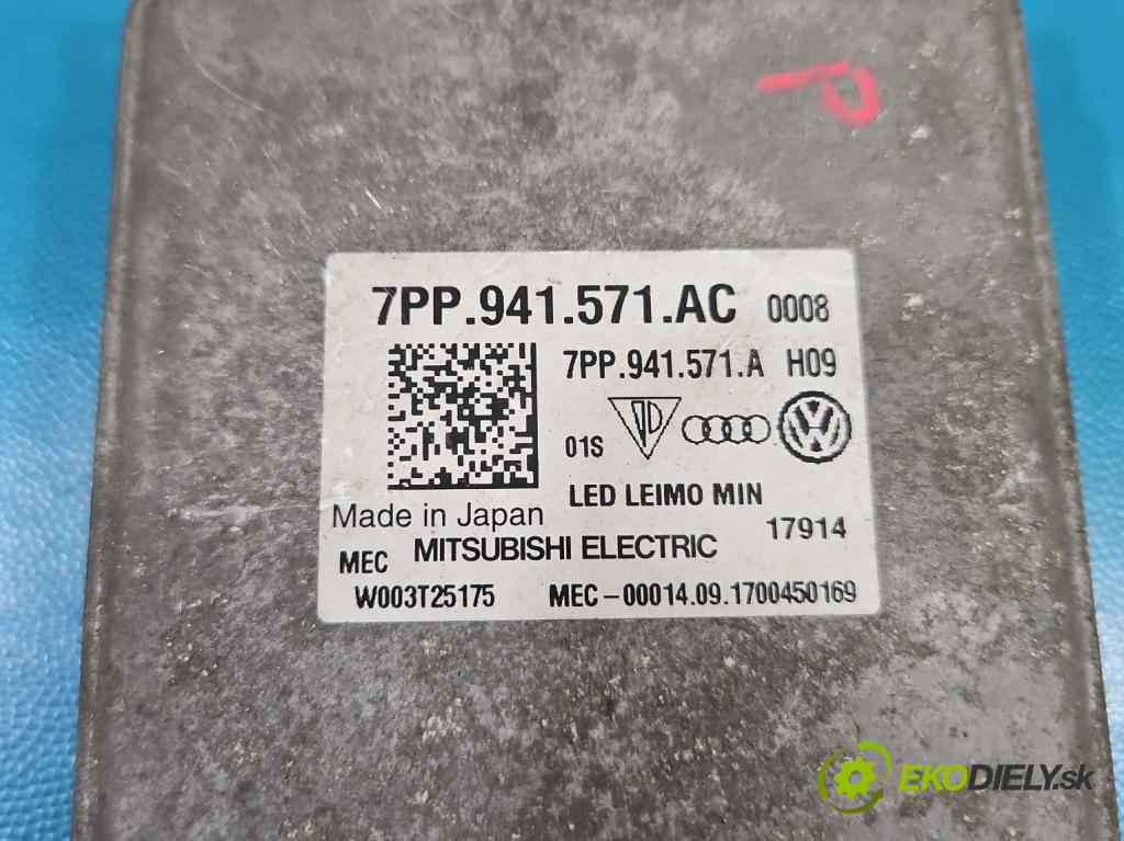 Vw Passat B8 2014- 2.0 tdi 190 HP automatic 140 kW 1968 cm3 5- modul lampy: 7PP941571AC
