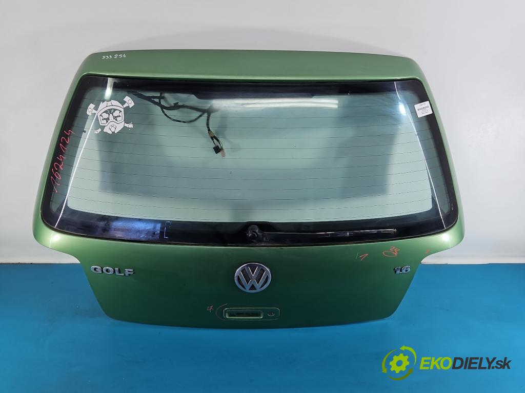 Vw Golf IV 1997-2003 1.6 8V 101 hp manual 74 kW 1595 cm3 5- zadní kufrové dveře  (Zadní kapota (kufr))