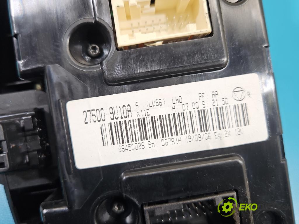 Nissan Note I 2006-2012 1.5 dci 86 HP manual 63 kW 1461 cm3 5- panel kúrenia 27500-9U10A