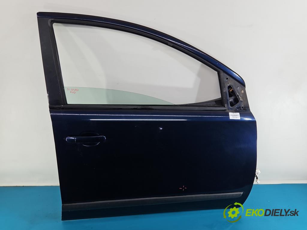 Nissan Note I 2006-2012 1.5 dci 86 HP manual 63 kW 1461 cm3 5- dvere predné pravé  (Kľučka dverí ostatné)