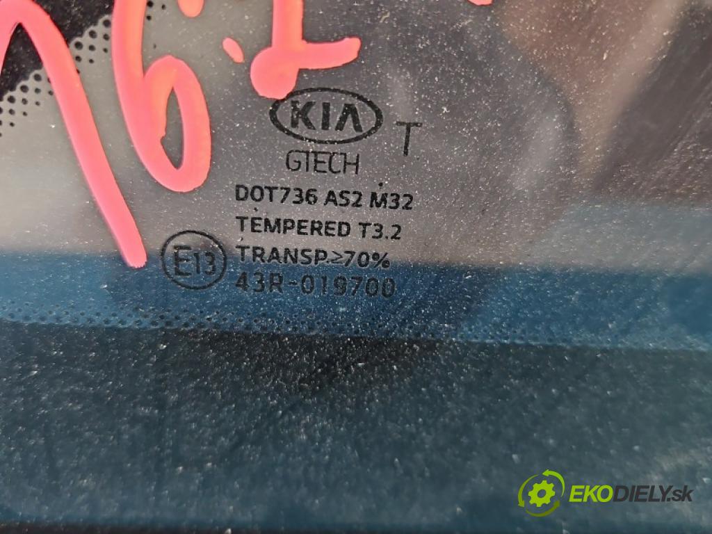 Kia Ceed III 2018- 1.6 CRDI 116 hp manual 85 kW 1598 cm3 5- sklo zadní pravé