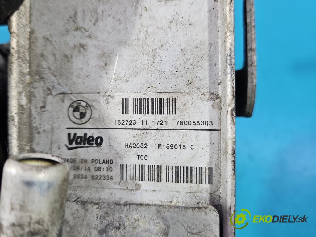 Bmw 4 F32/F33/F36 2013-2020 2.0 T 245KM automatic 180 kW 1997 cm3 4- chladič oleja: M152284