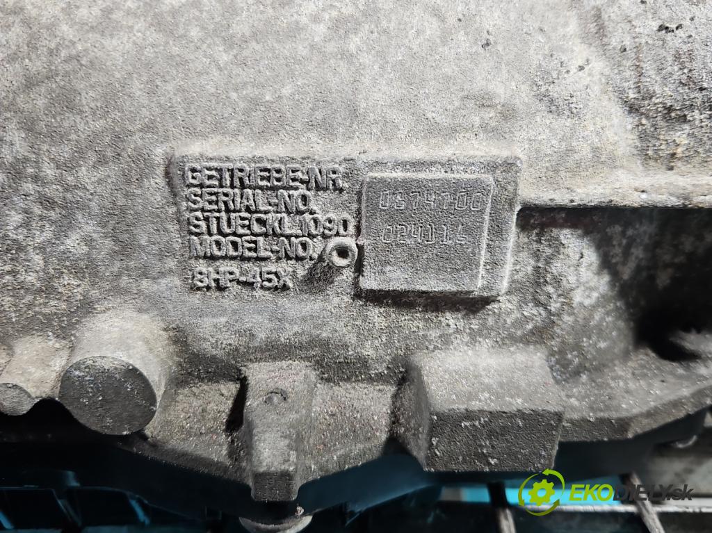 Bmw 4 F32/F33/F36 2013-2020 2.0 T 245KM automatic 180 kW 1997 cm3 4- prevodovka stupeň,rýchlosť automat 8HP-45X