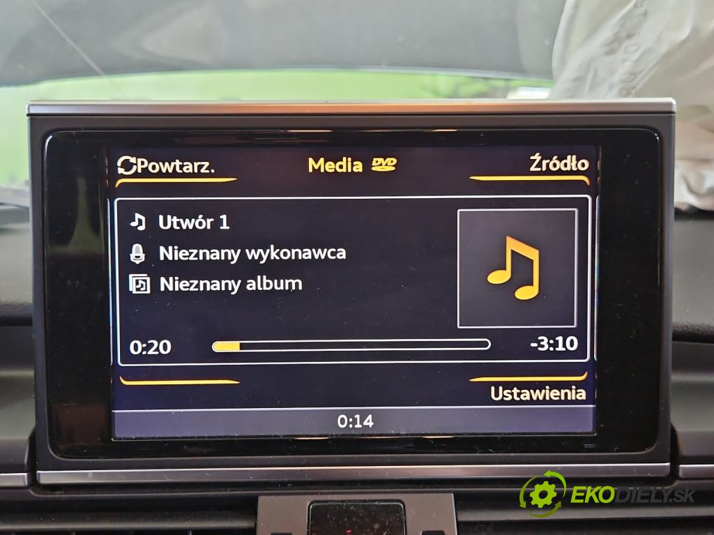 Audi A6 C7 2011-2018 2.0 tdi 190 HP automatic 140 kW 1968 cm3 5- Zobrazit: 4G1919601AB (Prístrojová doska)