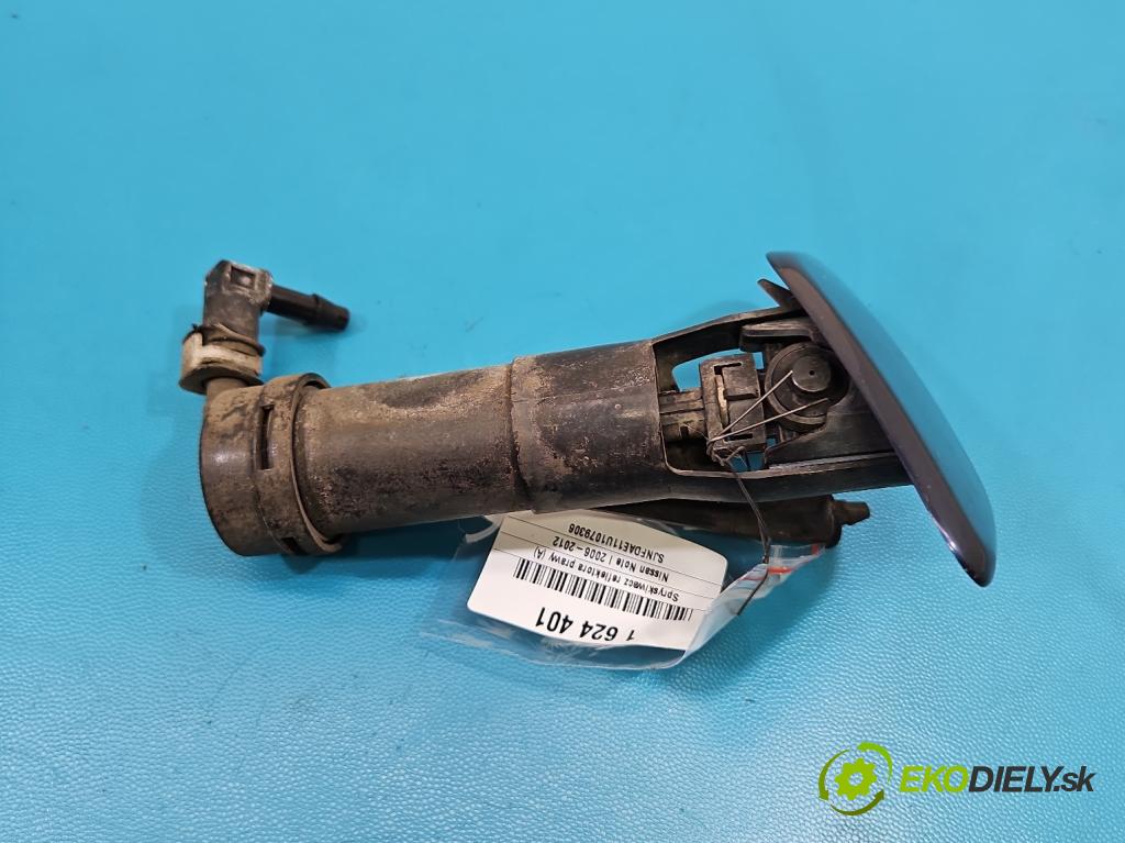 Nissan Note I 2006-2012 1.5 dci 86 hp manual 63 kW 1461 cm3 5- ostřikovač reflektor: pravý 28611-9U000