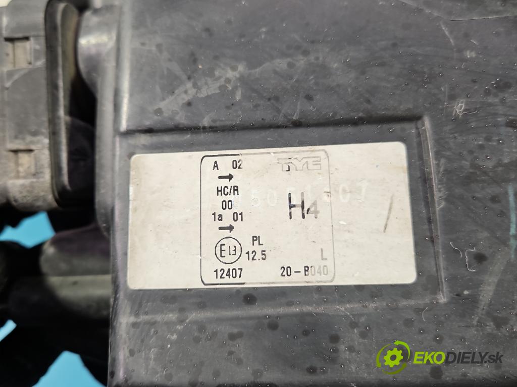 Nissan Note I 2006-2012 1.5 dci 86 hp manual 63 kW 1461 cm3 5- světlo levý  (Klika dveří ostatní)