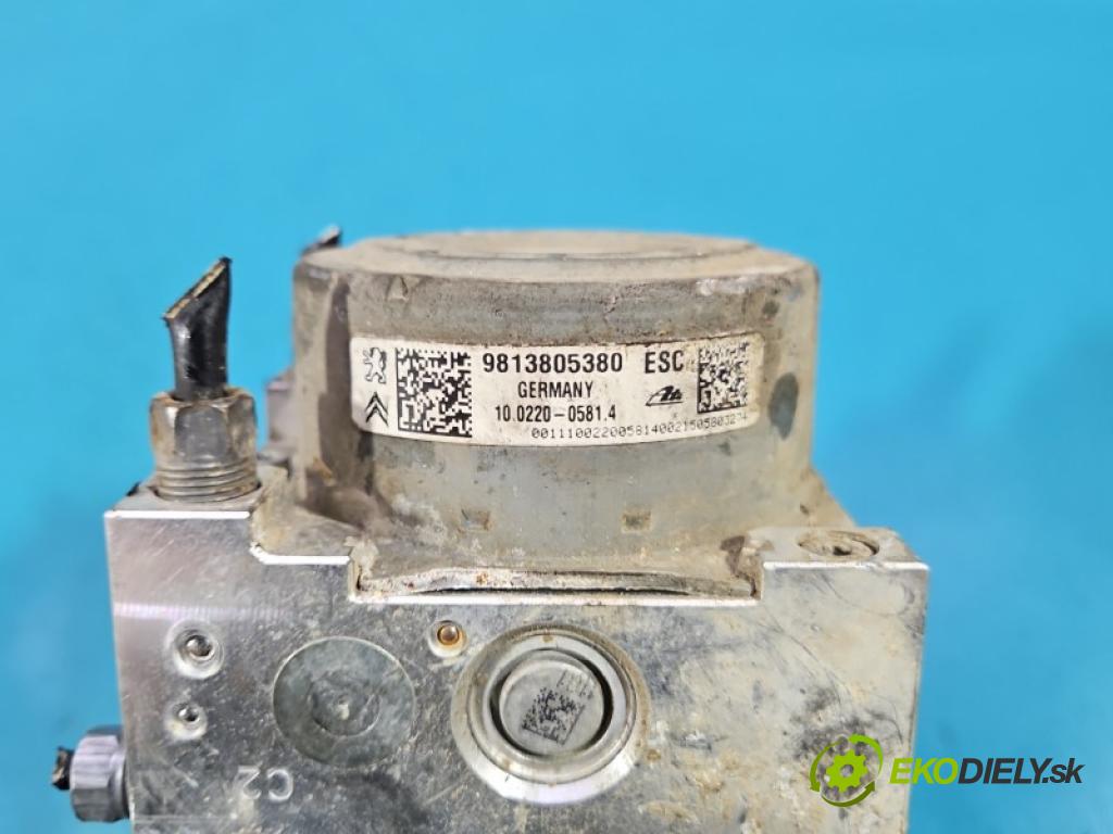 Citroen C4 Cactus 2014-2020 1.6 hdi 99 HP manual 73 kW 1560 cm3 5- čerpadlo abs 100915-39543 (Pumpa ABS)