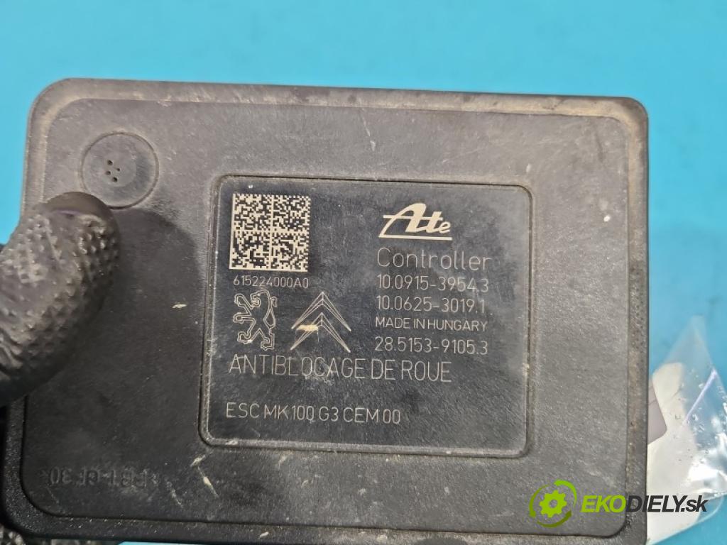 Citroen C4 Cactus 2014-2020 1.6 hdi 99 HP manual 73 kW 1560 cm3 5- čerpadlo abs 100915-39543 (Pumpa ABS)