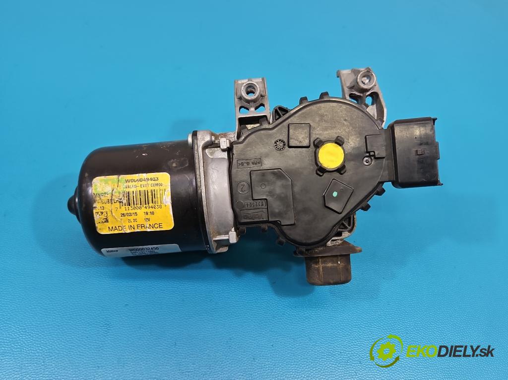Citroen C4 Cactus 2014-2020 1.6 hdi 99 hp manual 73 kW 1560 cm3 5- motor stěračů přední 9801001580