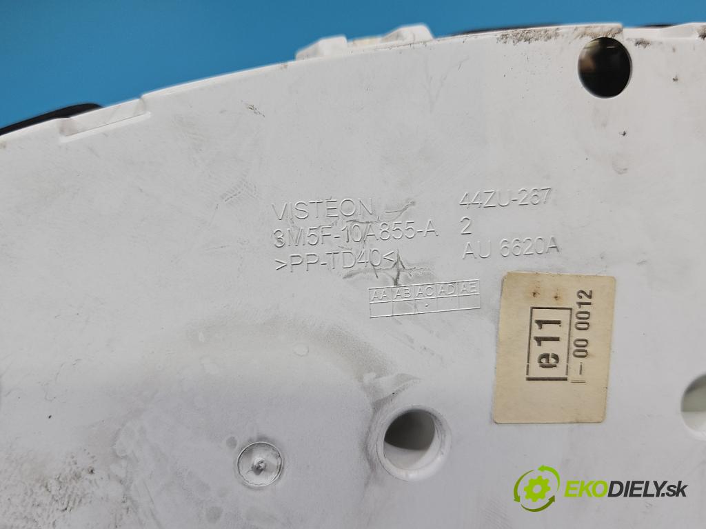 Ford C-Max I 2003-2010 1.6 tdci 109 HP manual 80 kW 1560 cm3 5- prístrojovka/ budíky 3M5T-10849-CJ (Prístrojová doska)
